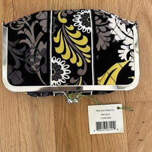 Vera Bradley Baroque makeup case.